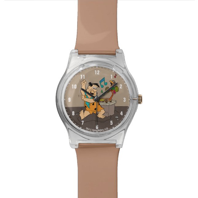Reloj De Pulsera Los Picapiedra | Baile Fred Flintstone (De cerca)