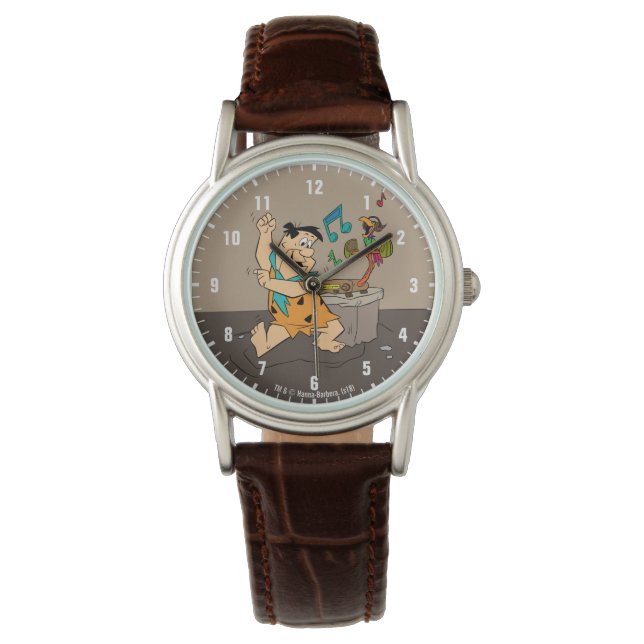 Reloj De Pulsera Los Picapiedra | Baile Fred Flintstone (Anverso)