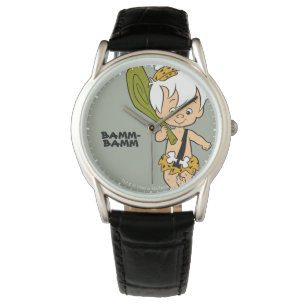 Reloj De Pulsera Los Picapiedra   Escombros Bamm-Bamm
