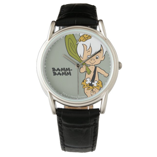 Reloj De Pulsera Los Picapiedra | Escombros Bamm-Bamm (Anverso)