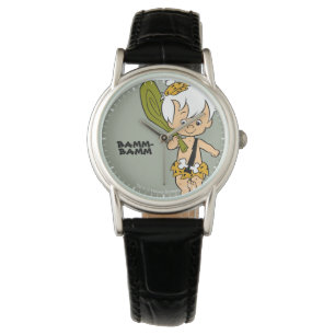 Reloj De Pulsera Los Picapiedra   Escombros Bamm-Bamm