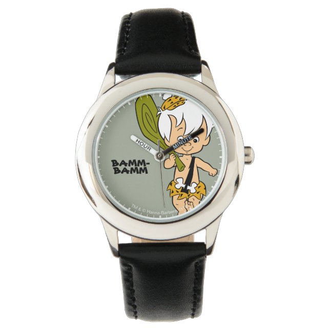Reloj De Pulsera Los Picapiedra | Escombros Bamm-Bamm (Anverso)