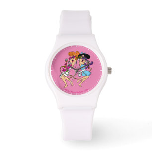 Reloj De Pulsera Los Picapiedra Estrellas Wilma & Betty Rock