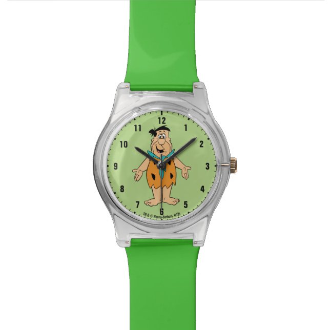 Reloj De Pulsera Los Picapiedra | Fred Flintstone (De cerca)
