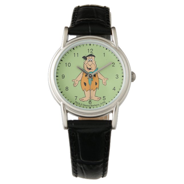 Reloj De Pulsera Los Picapiedra | Fred Flintstone (Anverso)