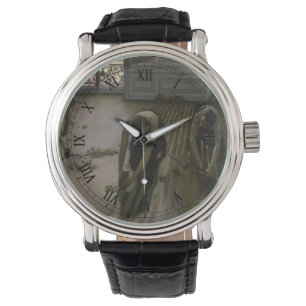 Reloj De Pulsera Los rascacielos del suelo por Gustave Caillebotte