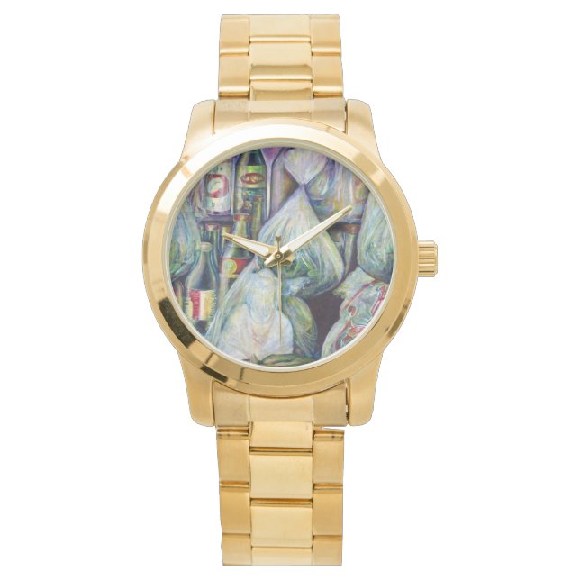 Reloj De Pulsera Los sabores secos de Singapur (Anverso)