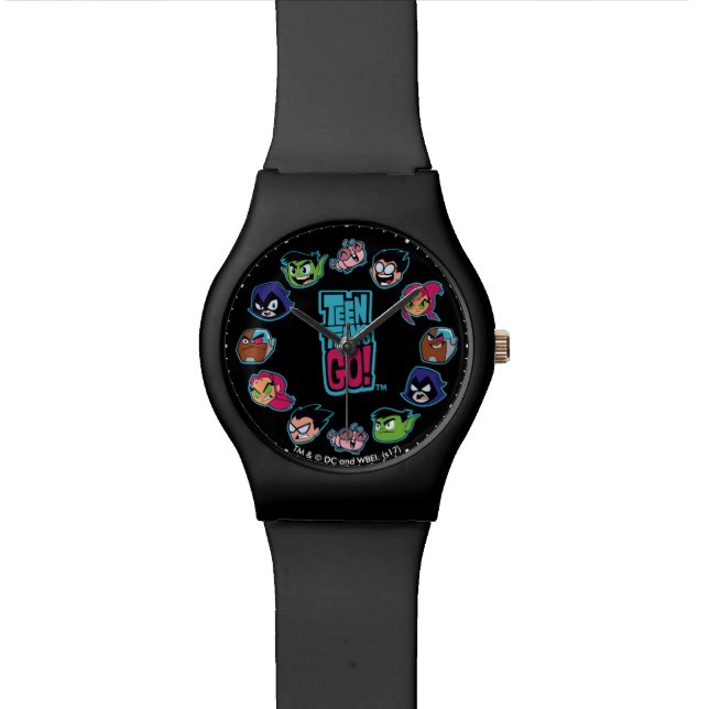 Reloj De Pulsera ¡Los titanes adolescentes se van! | Patrón de cabe (De cerca)