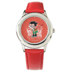 Reloj De Pulsera ¡Los titanes adolescentes van! bollos de Scooty