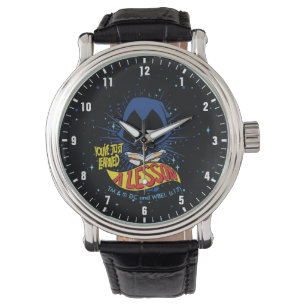 Reloj De Pulsera ¡Los titanes adolescentes van! El cuervo del  