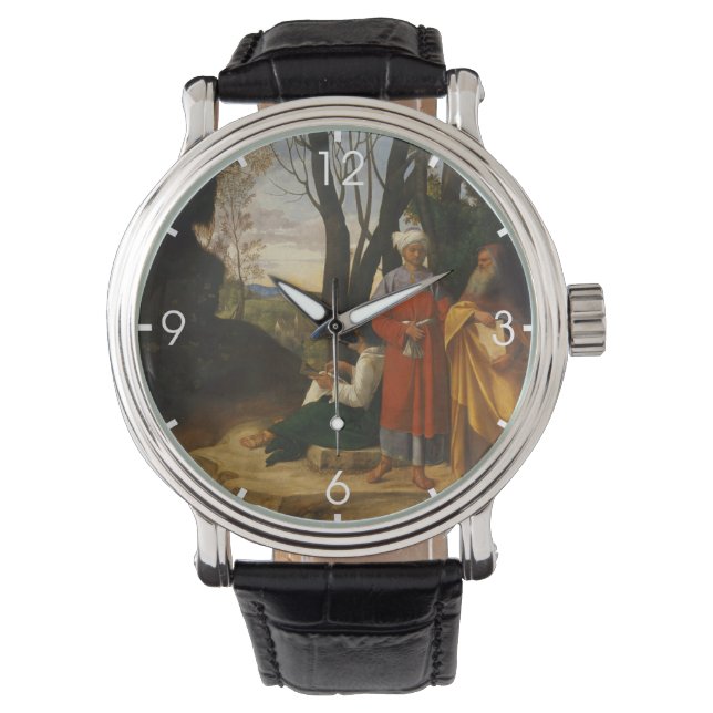 Reloj De Pulsera Los tres filósofos (sabios) (de Giorgione) (Anverso)