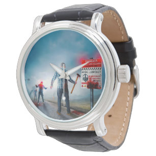 Reloj De Pulsera Los zombies de ojos brillantes de SlipperyJoe en H