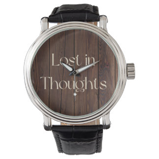 Reloj De Pulsera Lost in Thoughts