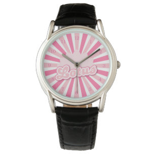 Reloj De Pulsera Lotus de flor rosa
