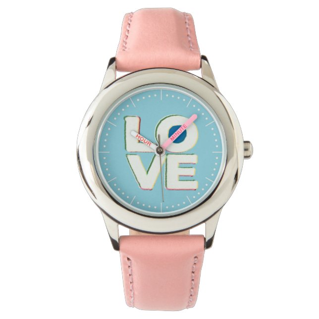 RELOJ DE PULSERA LOVE -  (Anverso)