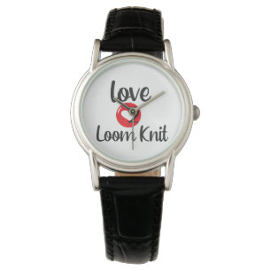 Reloj De Pulsera Love 2 Loom Knit