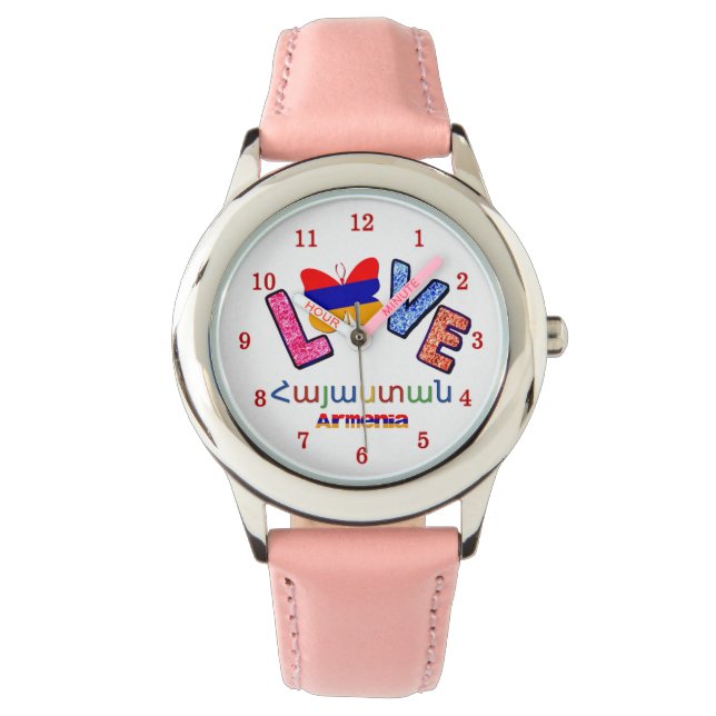 Reloj De Pulsera Love Armenia eWatch (Anverso)