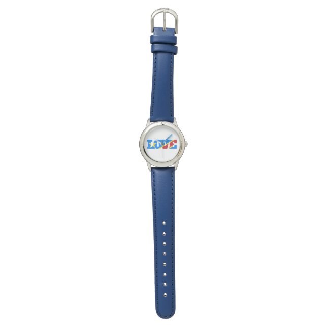 Reloj De Pulsera Love Congo 1996 de Nzadi Store (Superficie plana)