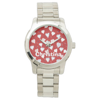 RELOJ DE PULSERA ❤️ LOVE HEARTS WATCH