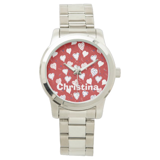 RELOJ DE PULSERA ❤️ LOVE HEARTS WATCH (Anverso)