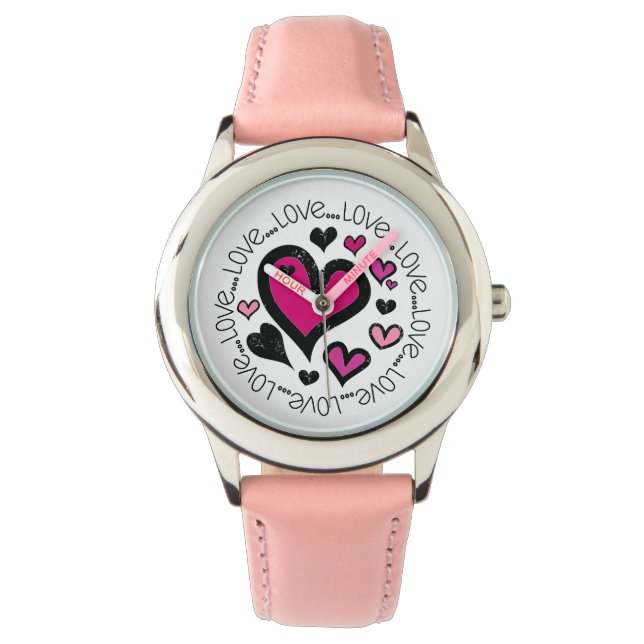 Reloj De Pulsera Love Love Love Watch (Anverso)