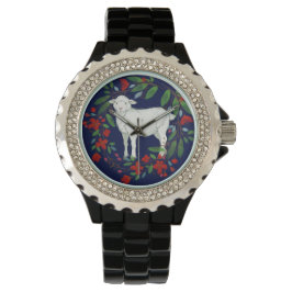Reloj De Pulsera Love One Another | Lamb & Floral Watch