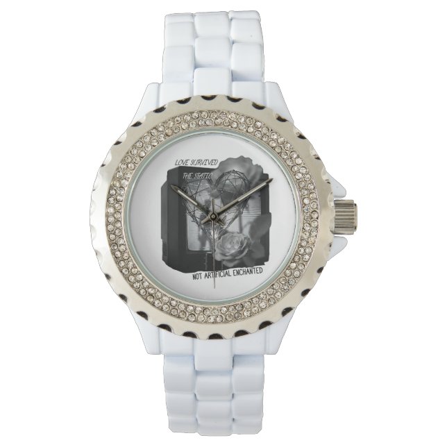 Reloj De Pulsera Love Survived the Static (Anverso)