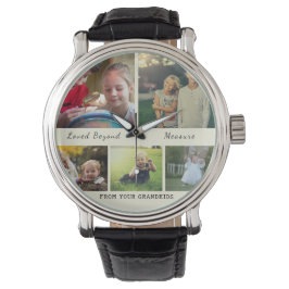 Reloj De Pulsera Loved Beyond Measure – Grandparents Day Watch