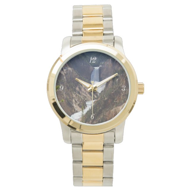 Reloj De Pulsera Lower Falls Yellowstone (Anverso)
