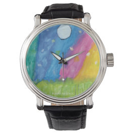 Reloj De Pulsera Luces boreales - Arte infantil para CHOC
