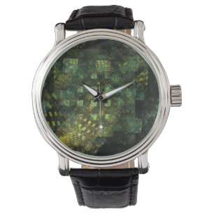 Reloj De Pulsera Luces en la ciudad Resumen arte