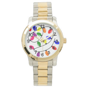 Reloj De Pulsera Luces entrelazadas