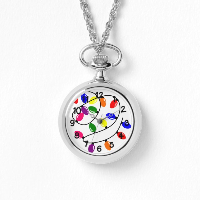 Reloj De Pulsera Luces entrelazadas (Anverso)