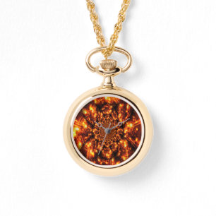 Reloj De Pulsera Luces esparcantes de oro