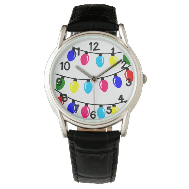 Reloj De Pulsera Luces navidades (Anverso)
