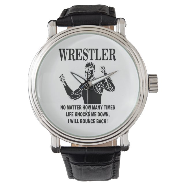 Reloj De Pulsera Lucha Inspiradora (Anverso)