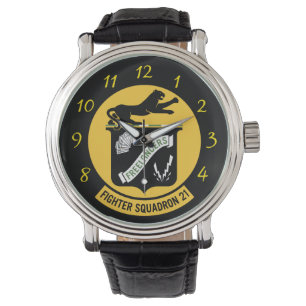 Reloj De Pulsera Luchador Escuadrón Veintiuno VF-21