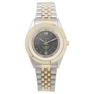 Reloj De Pulsera LUCIAN GENÈVE Two-Tone Luxury Watch