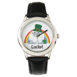 Reloj De Pulsera Lucky Yeti Leprechaun