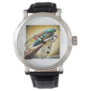 Reloj De Pulsera Luctithonus dorsal view 300824IREF227 - Watercolor