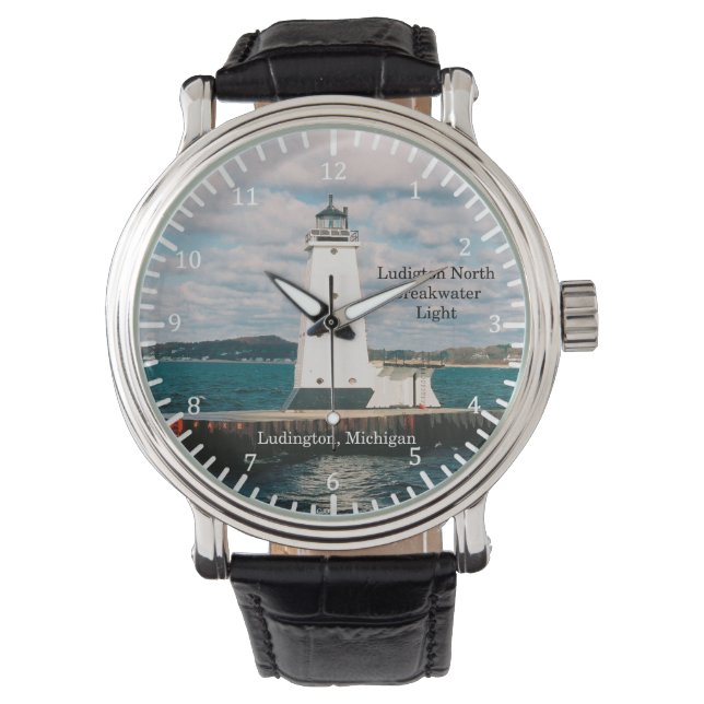 Reloj De Pulsera Ludington North Breakwater Light watch (Anverso)