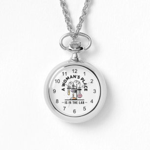 Reloj De Pulsera Lugar de las mujeres trabajadoras de química
