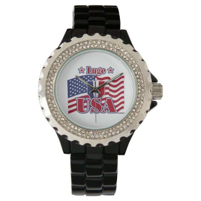 Reloj De Pulsera Luge EE. UU. (Anverso)