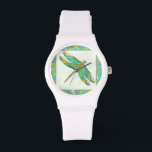 Reloj De Pulsera Luminosa libélula pastel de Vanna Lam<br><div class="desc">Creada por Vanna Lam,  esta luminosa libélula está pintada en colores pastel. Puede que no te guste la naturaleza,  pero es una creación impresionante. ¡Pida su impresión hoy mismo!</div>