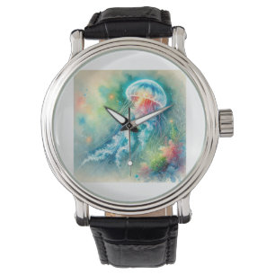 Reloj De Pulsera Luminous jellyfish 251024AREF103 - Watercolor