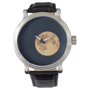 Reloj De Pulsera Luna Agrietada