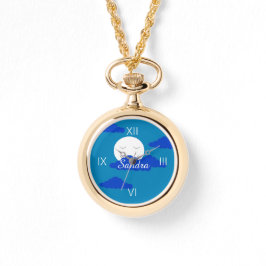 Reloj De Pulsera Luna al inicio del atardecer