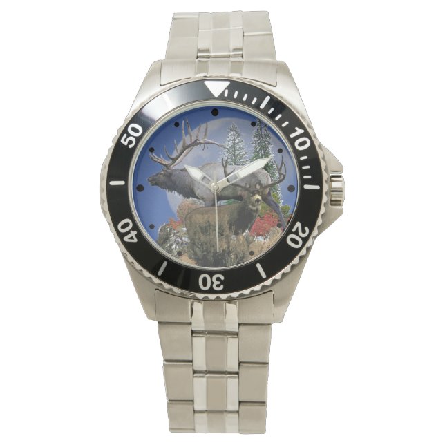 Reloj De Pulsera Luna de buey y toro (Anverso)