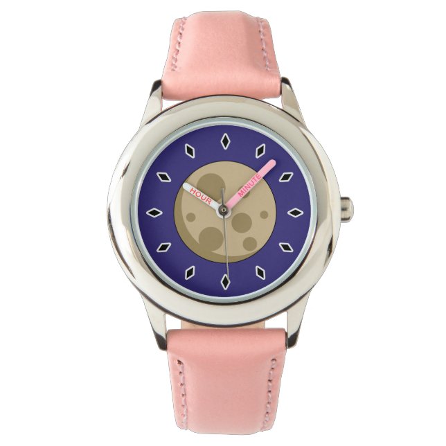 Reloj De Pulsera Luna llena (Anverso)