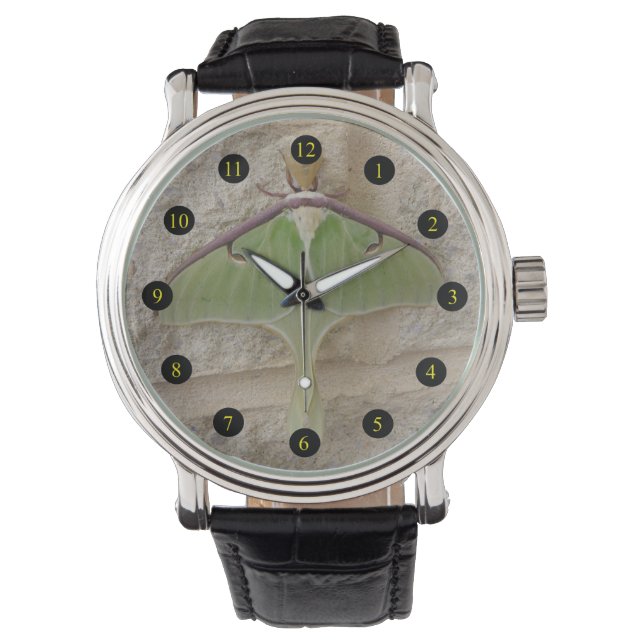 Reloj De Pulsera Luna Moth (Anverso)